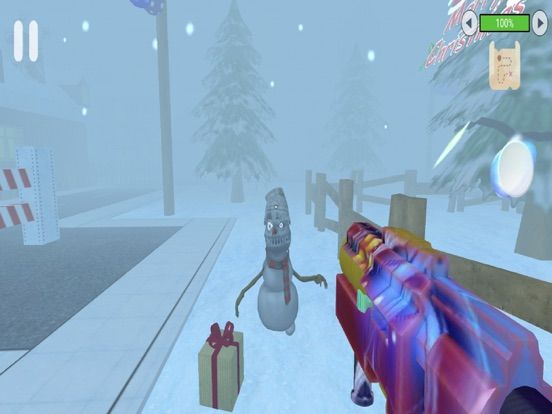 Evil Snowmen 3D App Screenshot