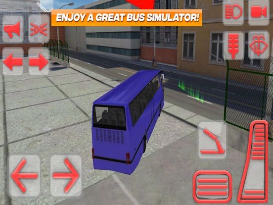 Extreme Bus Driving Parking game screenshot