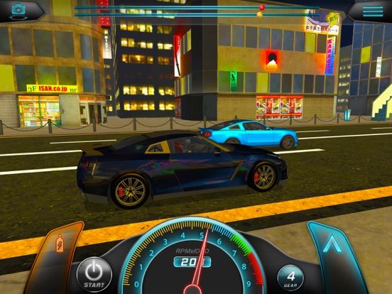 Extreme Drag Racing game screenshot