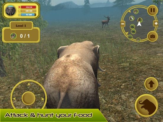 Extreme Elephant Simulator 3D game screenshot