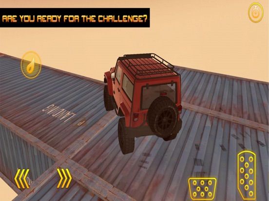 Extreme Stunt Car Driving game screenshot