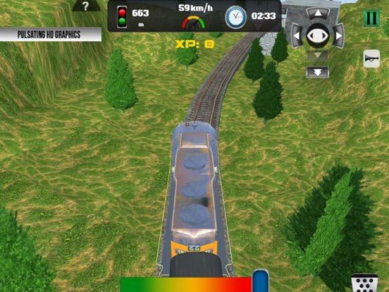 Extreme Train Drive Pro game screenshot