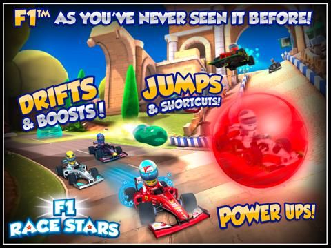 F1 Race Stars game screenshot