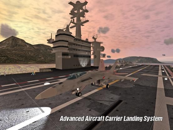 F18 Carrier Landing II Pro game screenshot