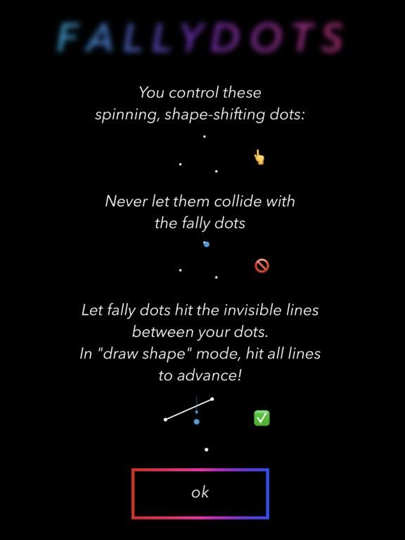 Fally Dots App Screenshot