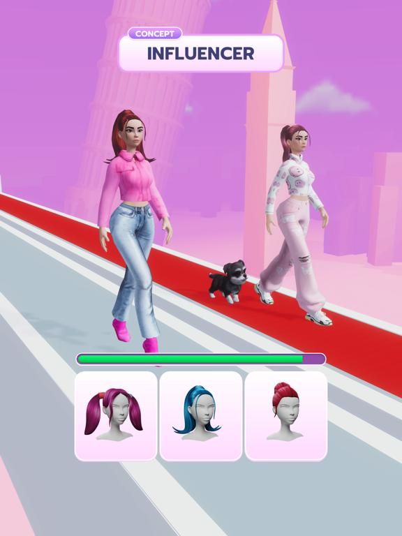 Fashion Challenge and Famous game screenshot