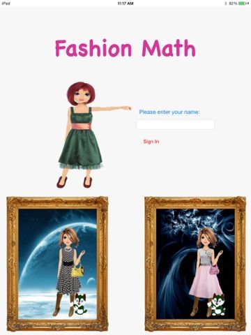 Fashion Math App Screenshot