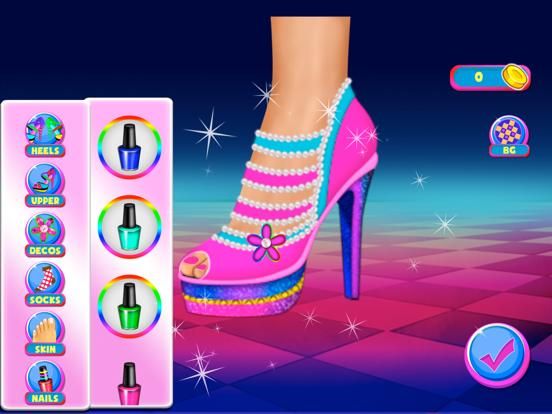 Fashion Shoe Designer App Screenshot