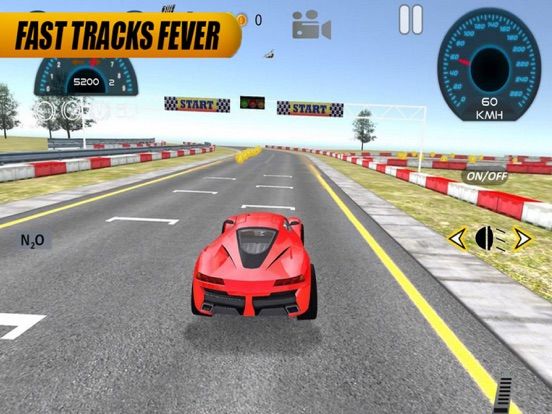 Fast Car Racing Arena game screenshot
