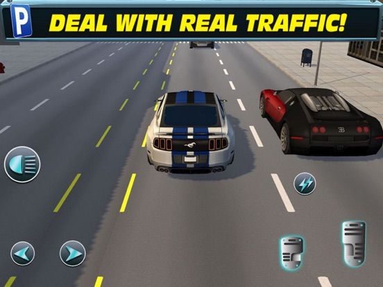Fast Car Racing: Highway Sim game screenshot