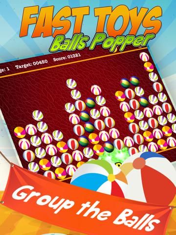 Fast Toy Balls Popper game screenshot