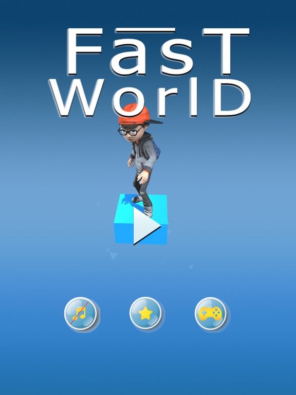Fast World Runner App Screenshot