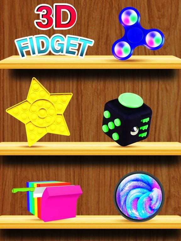 Fidget Box: Satisfying Toy 3D App Screenshot