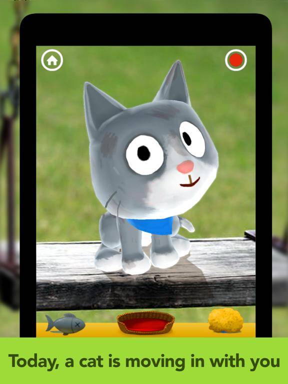 Fiete Cats AR game screenshot