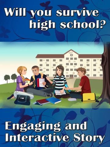 Fill in the Blank ~ Surviving High School Sim Story game screenshot