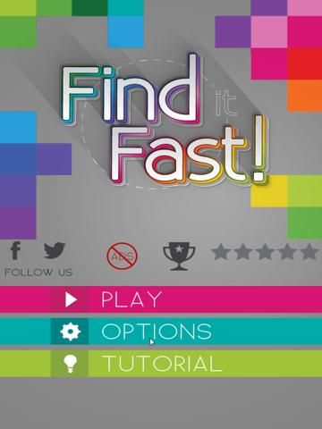 Find It Fast! Seek and find hidden objects game screenshot