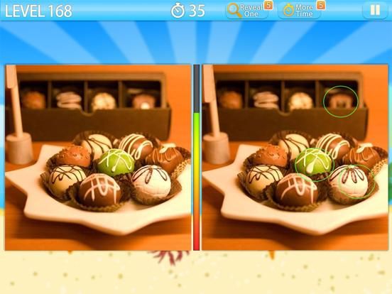 Find out differences game screenshot