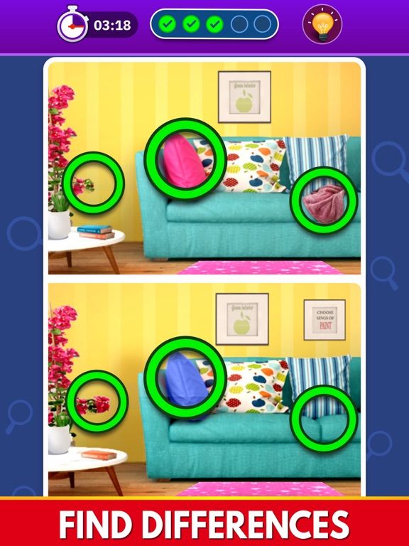 Find The Differences: Spot It game screenshot