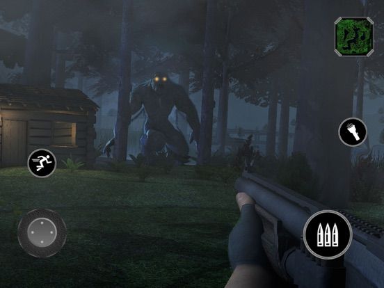 Finding Bigfoot monster hunter game screenshot