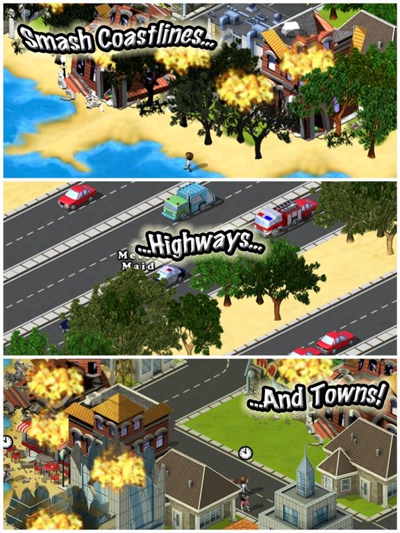 Fingerzilla game screenshot