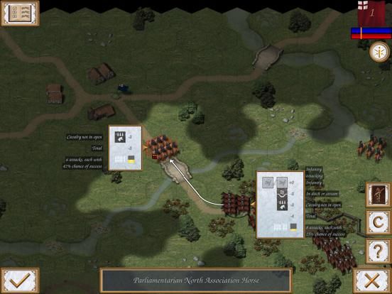 Fire and Fury: English Civil War game screenshot