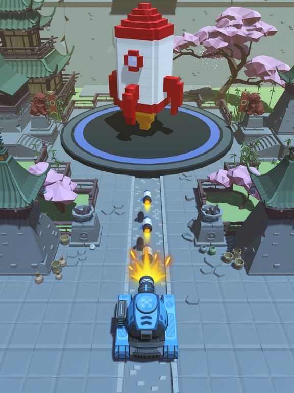 Fire Ball: Shoot Voxel Blast! game screenshot
