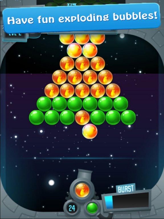 Fire Bubble Night 2018 game screenshot