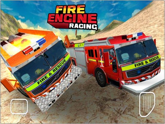 Fire Engine Racing game screenshot
