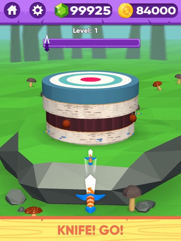 Fire Knife 3D App Screenshot