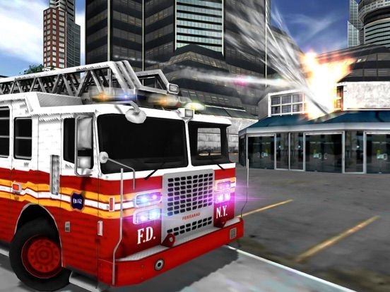 Firefighter & Rescue Ambulance game screenshot