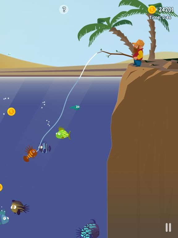 Fisherman game screenshot