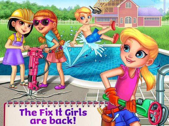 Fix It Girls game screenshot