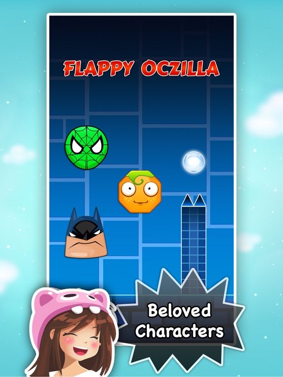 Flappy Oczilla in Dash Era App Screenshot