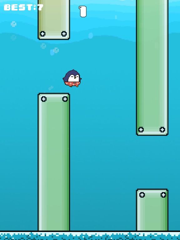 Flappy Swim game screenshot