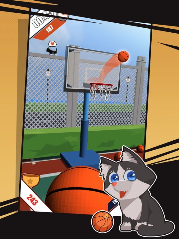 Flick Basketball Shooting App Screenshot