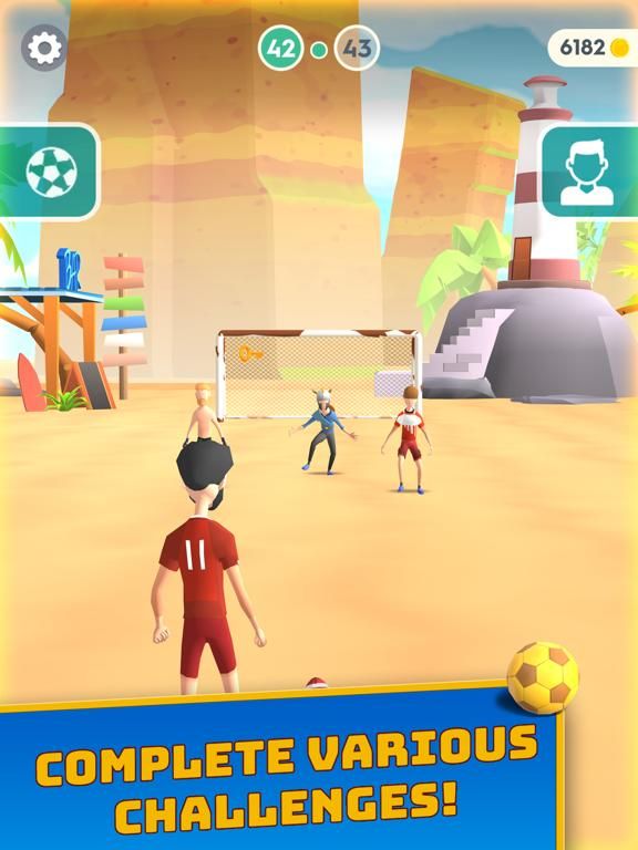 Flick Goal! App Screenshot