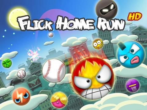 Flick Home Run HD game screenshot