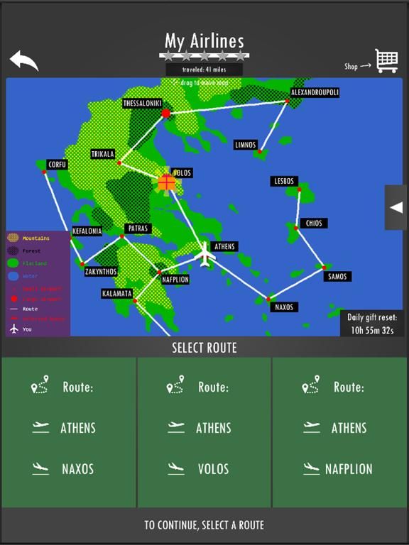 Flight Simulator 2d game screenshot
