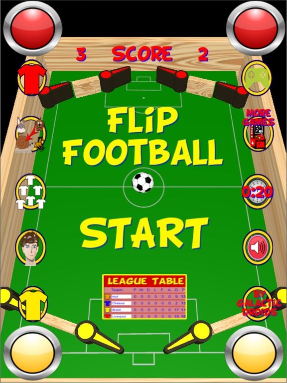 Flip Football Pro game screenshot