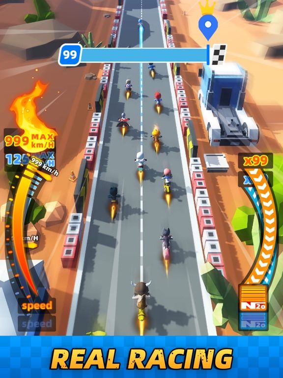 Flipbike.io game screenshot