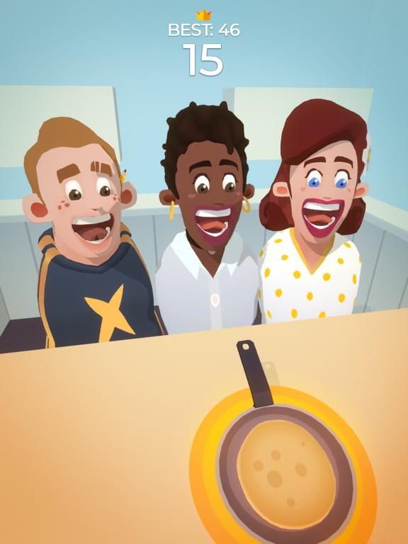 Flippy Pancake game screenshot
