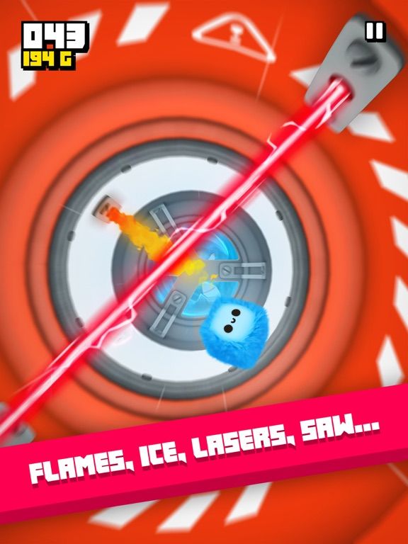 Fluffy Fall App Screenshot