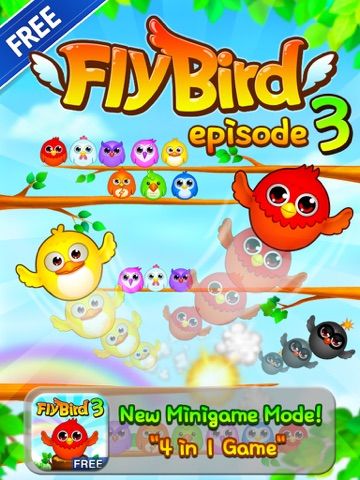 Fly Bird Free 2.0 game screenshot