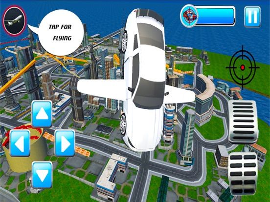 Fly-ing flight car sim game screenshot