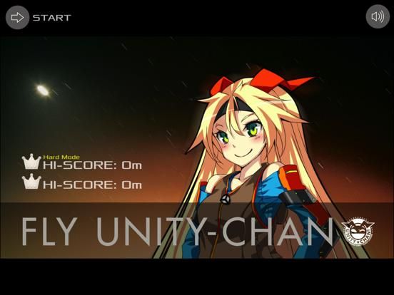 Fly Unity-Chan game screenshot