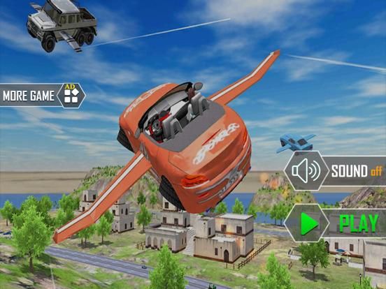 Flying Car Extreme Simulator game screenshot