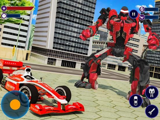 Flying Formula Robot War App Screenshot