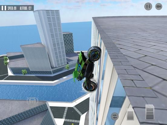 Flying Moto Pilot Simulator game screenshot