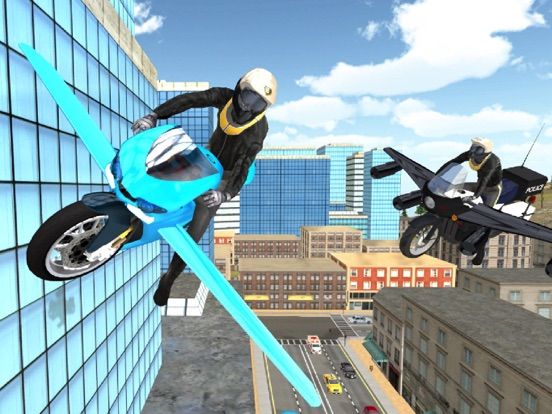 Flying Motorbike Simulator App Screenshot