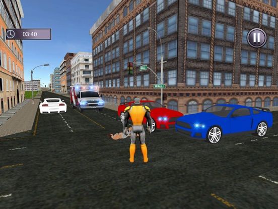 Flying Robot Rescue Mission game screenshot